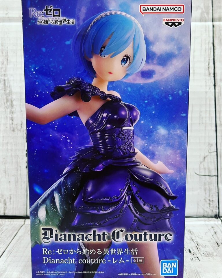 アミューズ入荷情報です Re ゼロから始める異世界生活 Dianacht couture レム 等々 マンガ倉庫本城店 リゼロ レム