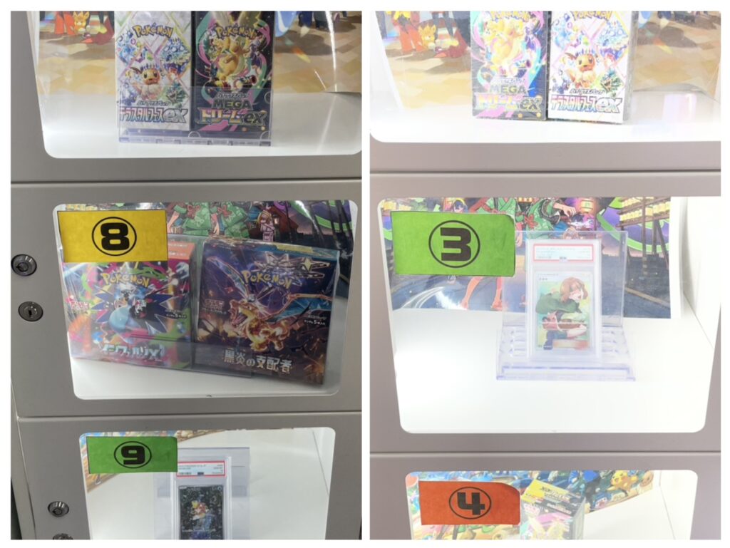 □カード自販機のポケカ1000円ガチャ更新しています！□ #ポケモン