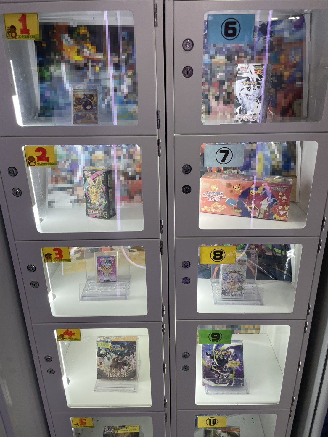 カード自販機 ポケカキーボックスガチャ更新！ #ポケモンカード
