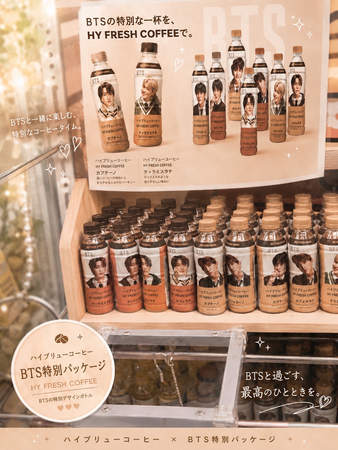 【ギフトBOX付】幸運＆美＆バランス調整サンキャッチャー④ □アミューズSNS更新しました！□ #BTS #UFOキャッチャー #マンガ倉庫