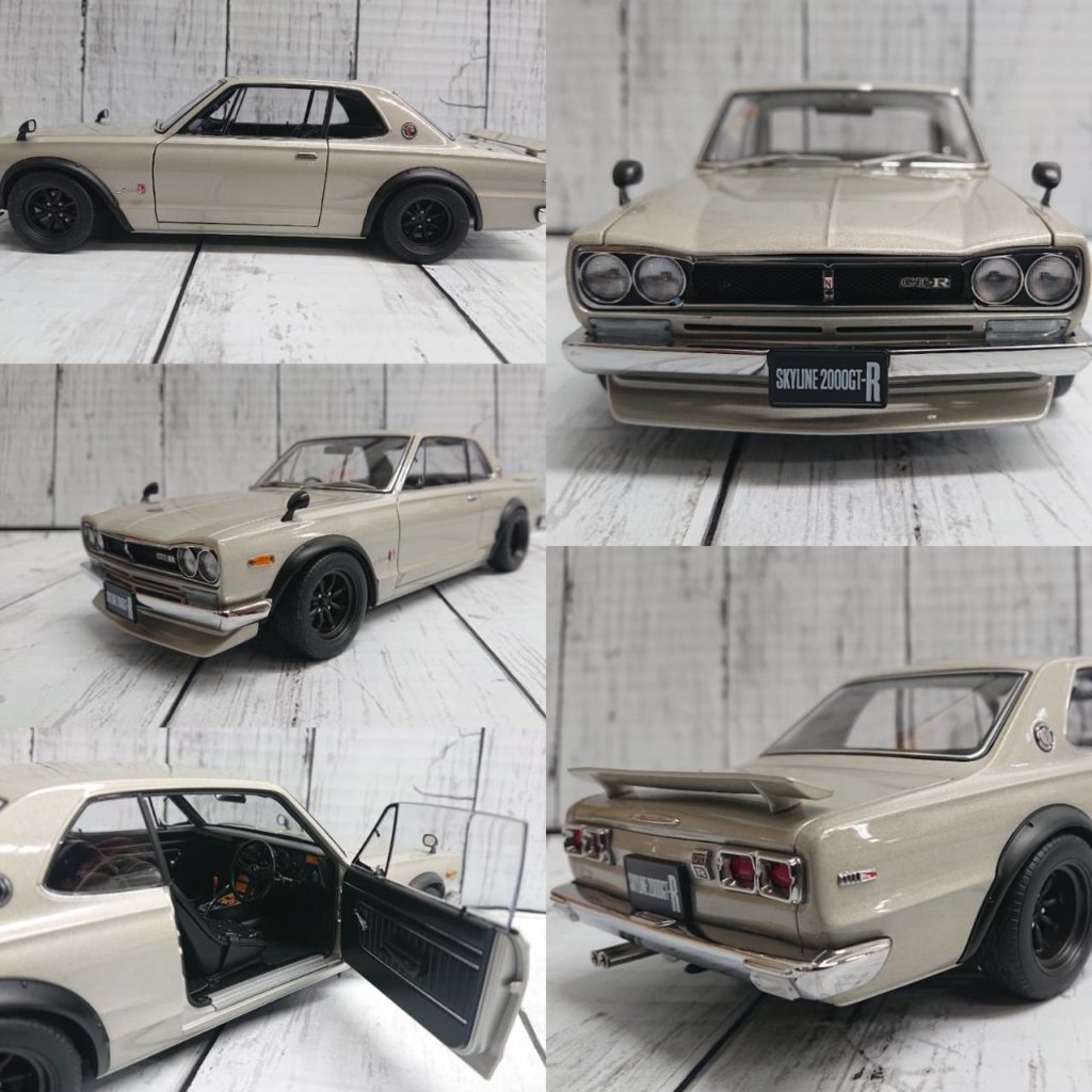 ハコスカGT-R 1/18オートアートチューンドバージョン 希少 - おもちゃ