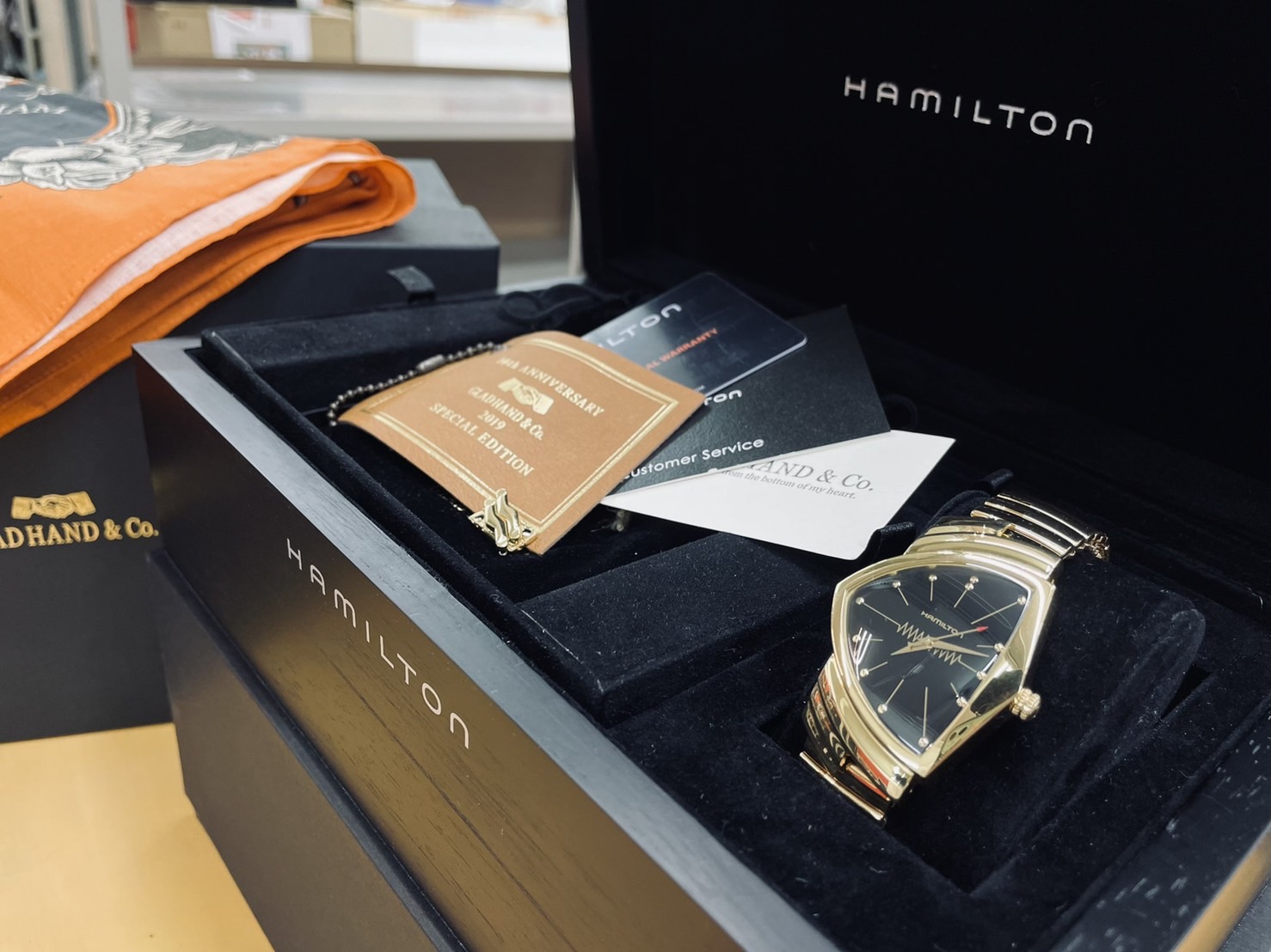 □古着買取情報です！◇HAMILTON×GLAD HAND VENTURA 10th Anniversary H893010□ |  大分で売るのも買うのもマンガ倉庫大分東店