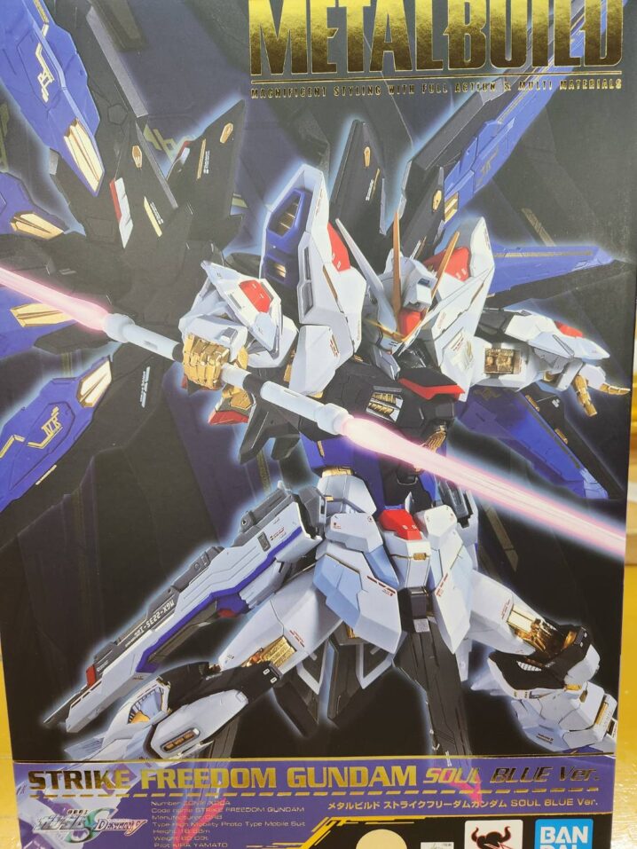 □METALBUILD ストライクフリーダムガンダム SOUL BLUE Ver. 買い取りました！□ - マンガ倉庫大分わさだ店