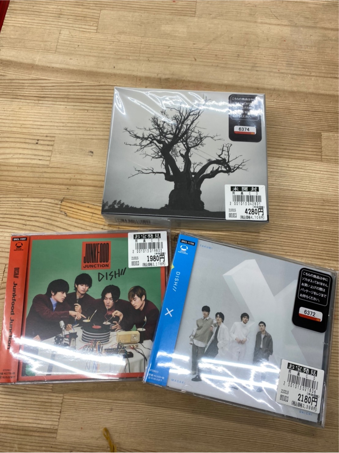 3/20☆こんなの買い取りました！〈SEKAI NO OWARI ・DISH//フル