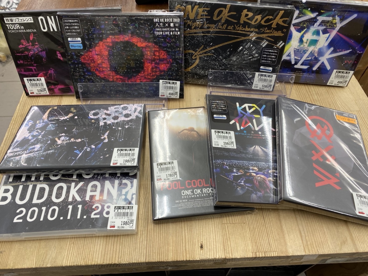 4/25☆Live DVD＆Blu-ray買い取りました！〈ONE OK ROCK・MY FIRST ...