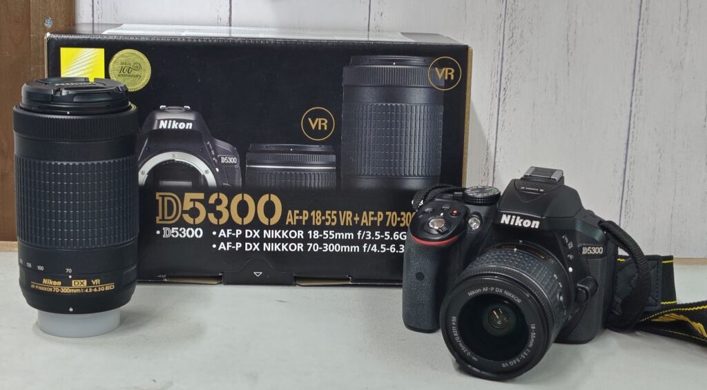 生活 買取情報《Nikon デジタル一眼レフ D5300 AF-P ダブルズーム