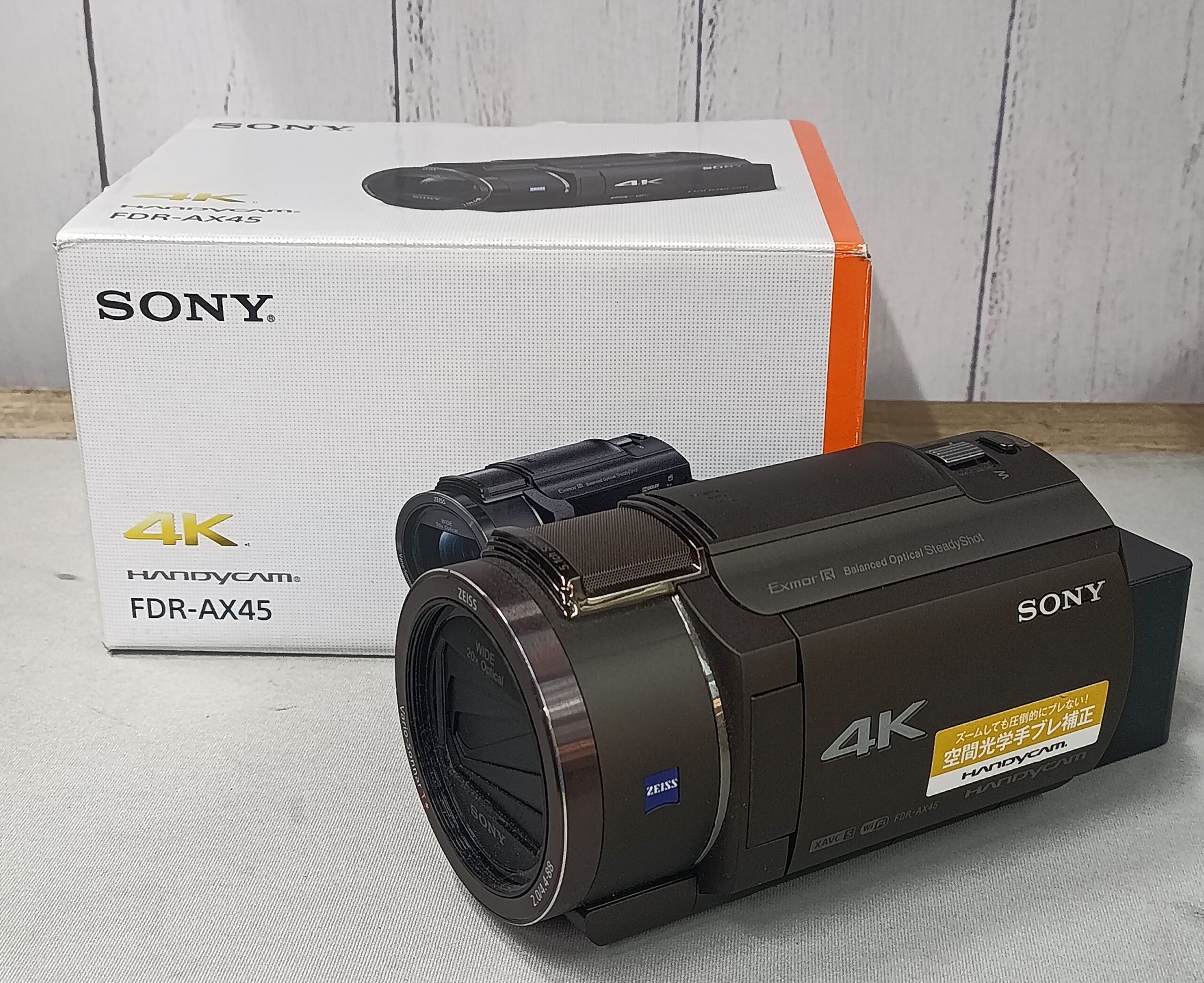 家電/生活雑貨 買取情報《SONY デジタル4Kビデオカメラ FDR-AX45 中古