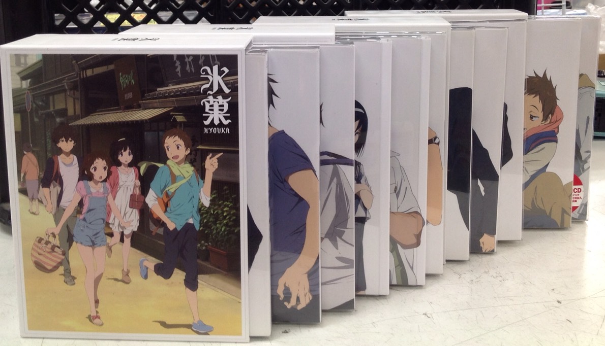 3 13 Dvd Blu Ray入荷情報 おそ松さんスペシャルイベント フェス松さん 16 おそ松さん Blu Ray全8巻 氷菓 限定版 Dvd 全11巻 売るのも買うのもマンガ倉庫山口店