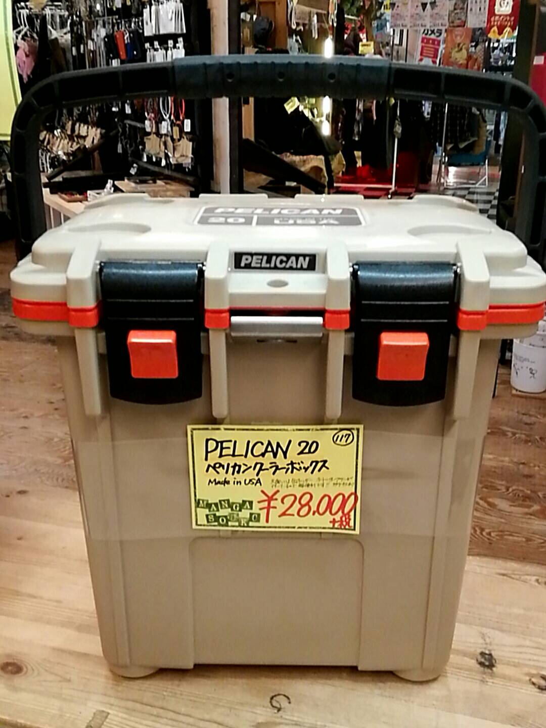 安い国産Pelican ペリカン　クーラーボックス　バックパック19L 防水ジッパー 登山用品