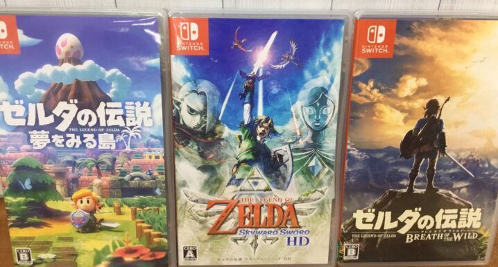 ゼルダの伝説 ゲーム4本セット まとめ売り ゼルダシリーズ4本