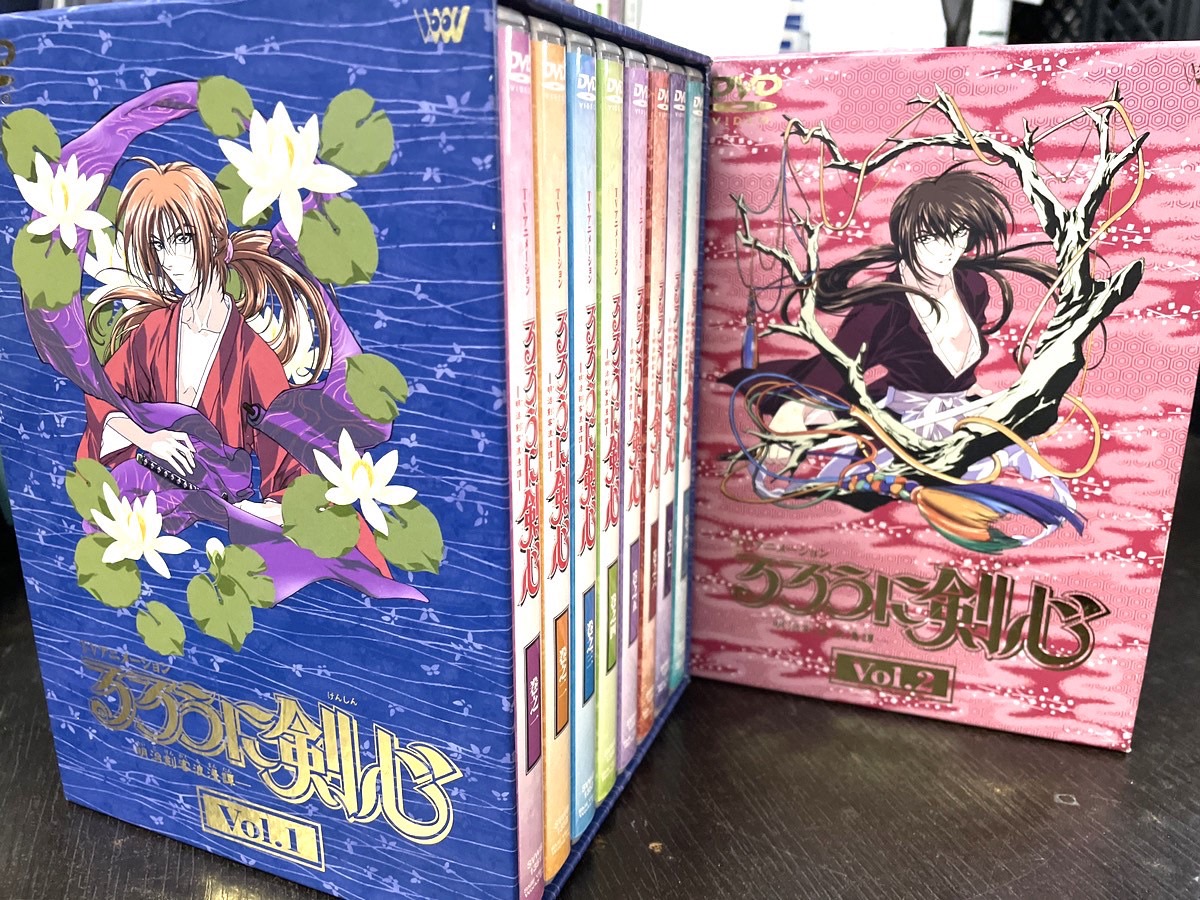 □TVアニメ「るろうに剣心」DVDセット買取させて頂きました！□ | 売る 