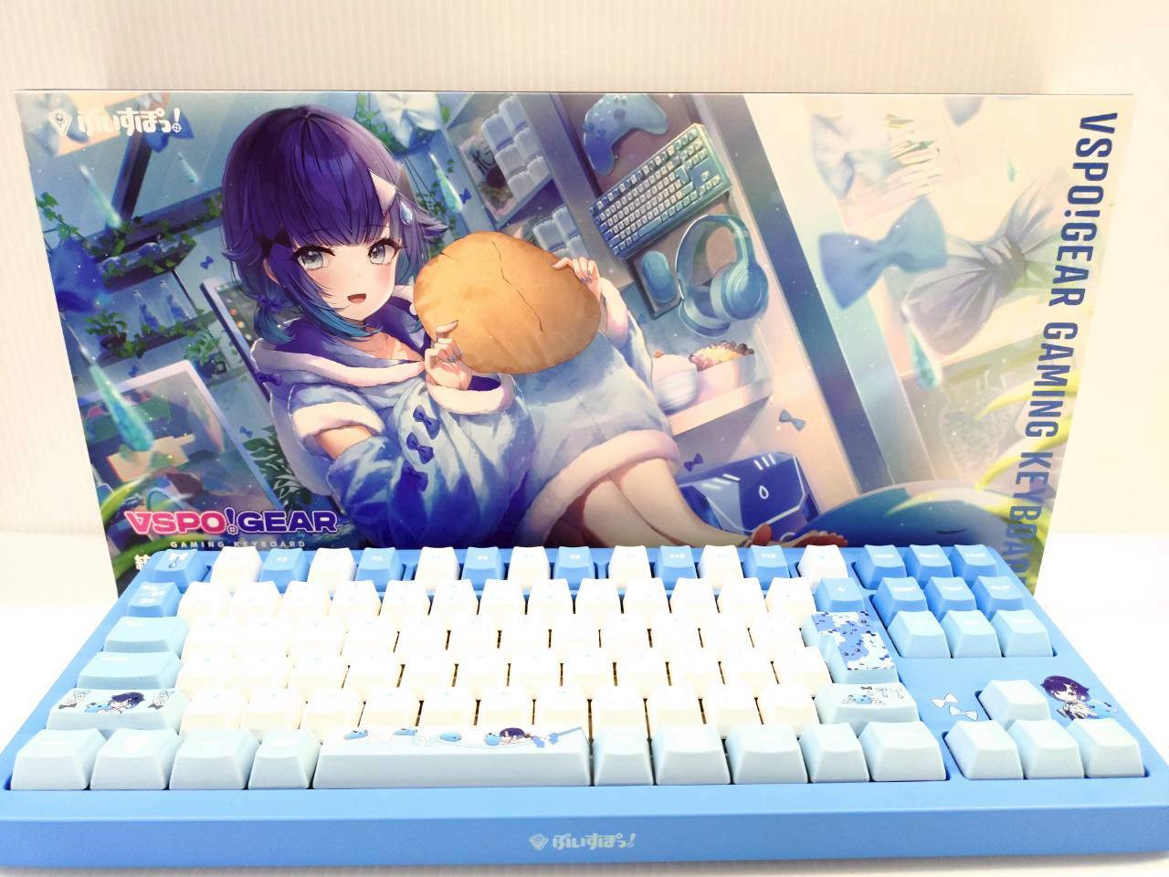 【新品未開封】VSPO! GEAR ゲーミングキーボード 紡木こかげ ぶいすぽ 紡木こかげ - VSPO! GEAR