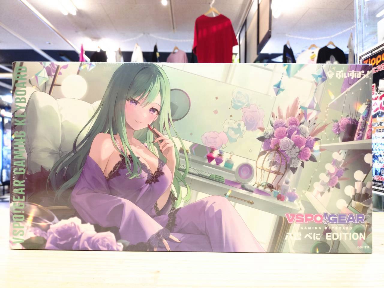 VSPO!GEAR ゲーミングキーボード＆ゲーミングマウス 藍沢エマEDITION