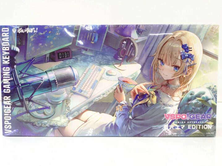 VSPO!GEAR ゲーミングキーボード＆ゲーミングマウス 藍沢エマEDITION