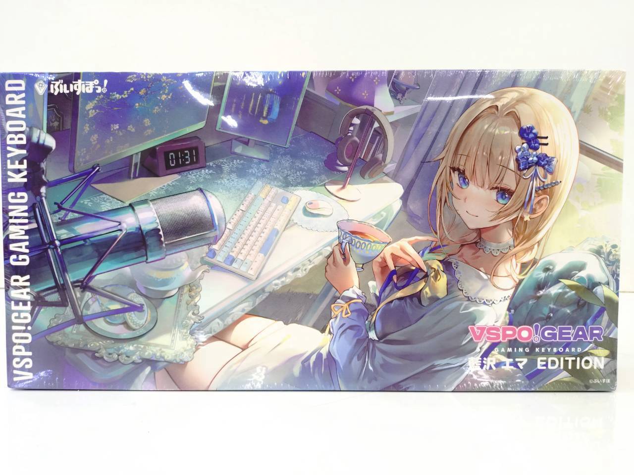 VSPO!GEAR ゲーミングキーボード＆ゲーミングマウス 藍沢エマEDITION